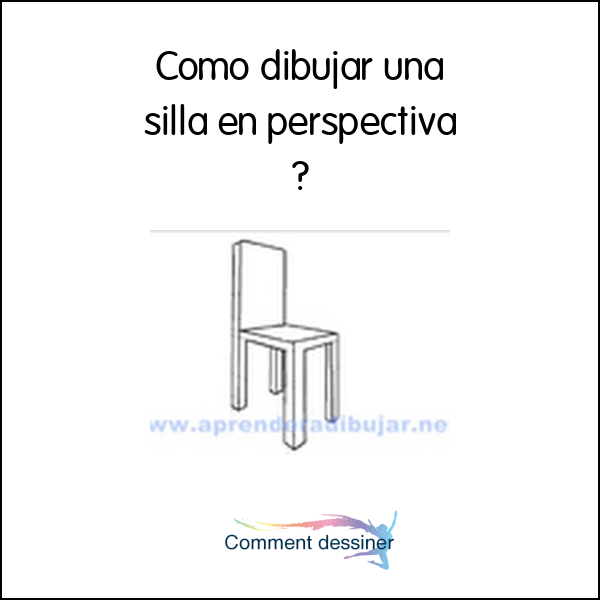 Como dibujar una silla en perspectiva